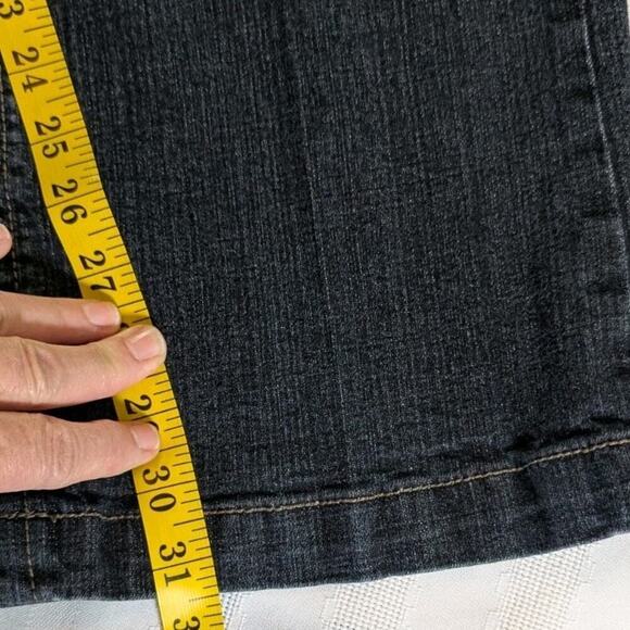 VTG Bubblegum USA Brand Blue Jeans Women's Size 20 Plus Bootcut Pink Keychain - Picture 10 of 10